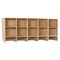 Childcraft Wall Mounted Coat Locker, 10 Cubbies with Clear Trays, 47-3/4 x 14-1/4 x 19-3/4 Inches